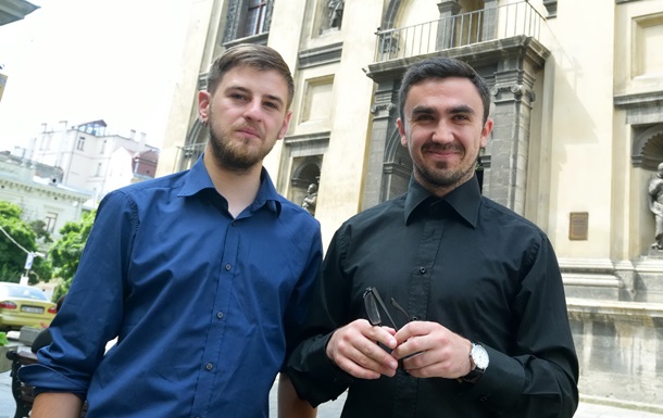 Іван Остапович (зліва) і Тарас Демко. Фото: Віталія Грабара