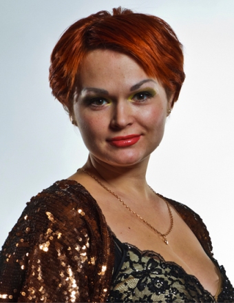 Надія Юрко, сопрано. Фото з сайту: http://www.filarmonia.kharkov.ua