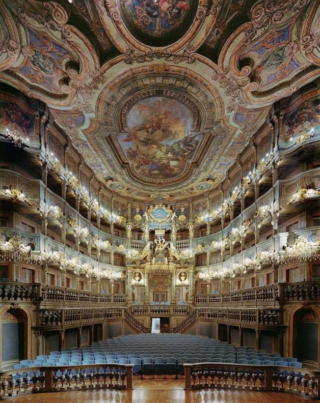 Маркграфскій оперний театр, Байройт, Німеччина.