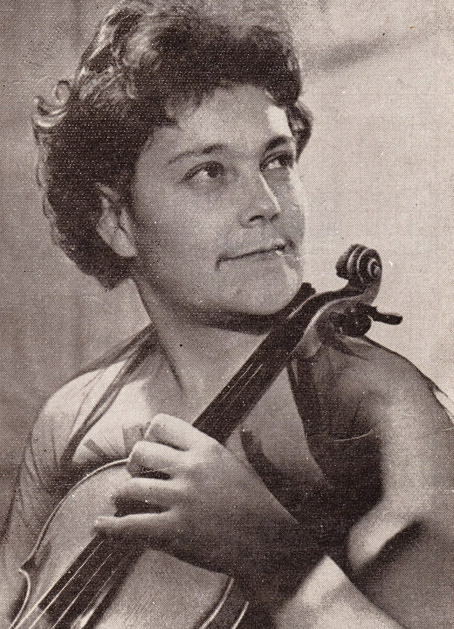 Ольга Пархоменко, скрипалька
