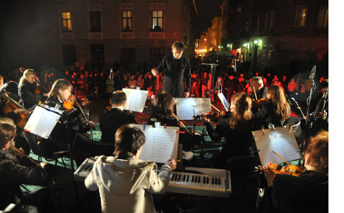 Академічний камерний оркестр "Віртуози Львова".  Фото: Павло Паламарчук 