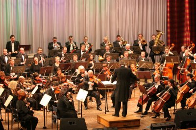 Академічний симфонічний оркестр Чернівецької обласної філармонії. Фото з сайту: http://molbuk.ua
