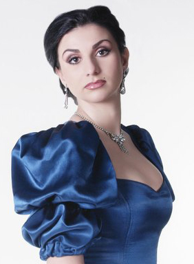 Валерія Господинько, мецо-сопрано. Фото з сайту: http://www.filarmonia.kharkov.ua