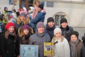 У Дрогобичі встановили рекорд України з наймасовішого виконання колядки