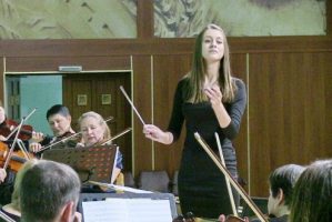 Випускниця школи мистецтв зі Сокаля стала відкриттям фестивалю диригентського мистецтва