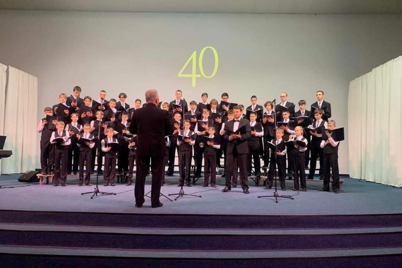 40-річчя  Мукачівської хорової школи хопчиків та юнаків