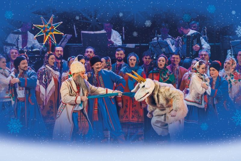 Різдвяний концерт Національного хору Верьовки у Києві відкриє святковий тур містами України