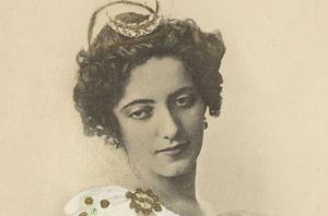 Соломія Крушельницька в образі Аїди на фото 1900 року