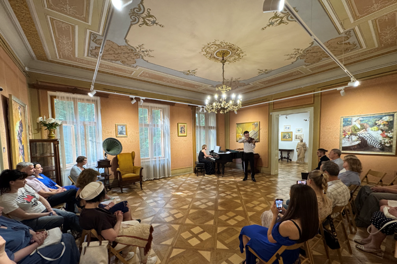 Липнева програма в Музично-меморіальному музеї Соломії Крушельницької