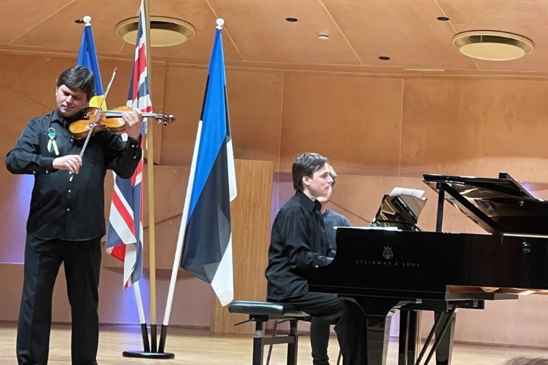 У Таллінні відбувся благодійний концерт класичної музики 