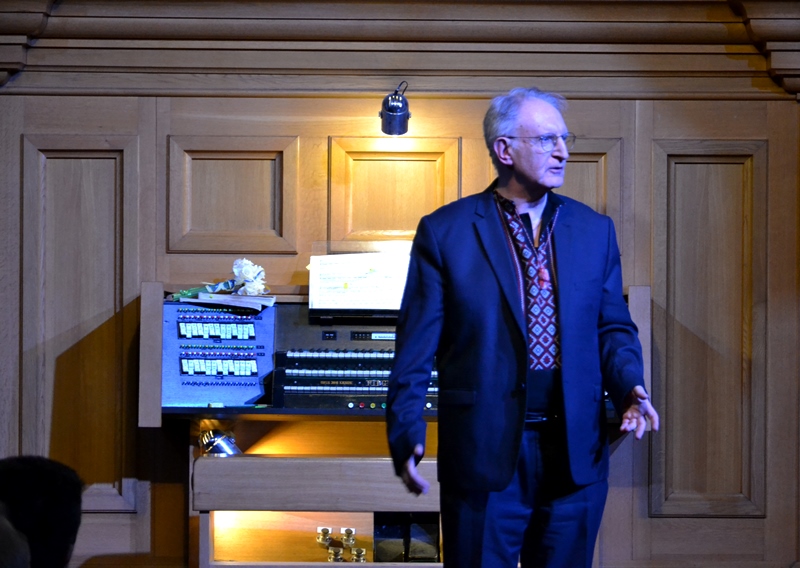 Французький органіст Жан Марі Леруа виступив на ІV фестивалі органної та камерної музики 