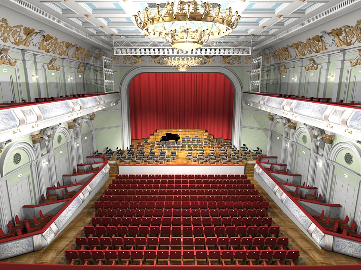 Оновлена Харківська філармонія відкриє двері для слухачів наприкінці 2014 року